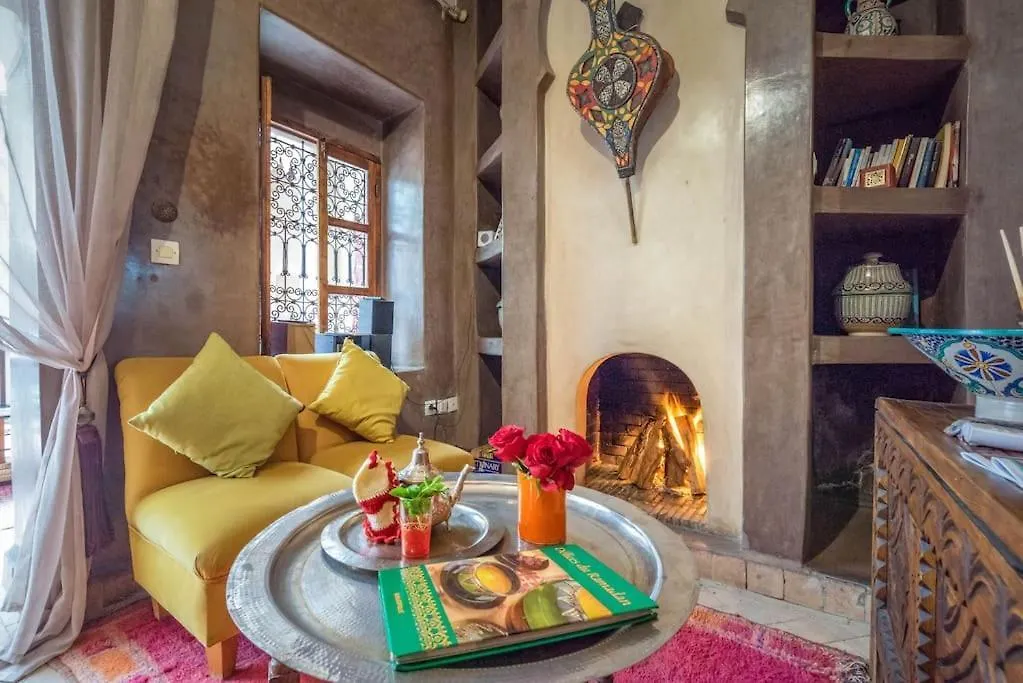 Riad Jaune Safran En Exclusivite Marakéš Maroko